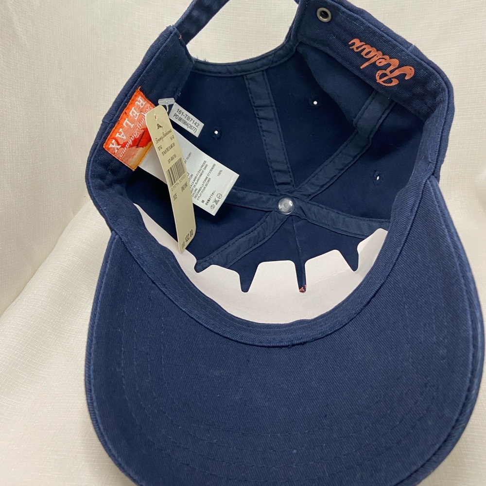 NWT Tommy Bahama Blue Cap with Gold Embroidery - Picture 6 of 6
